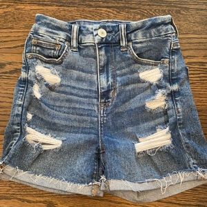 High Waisted American Eagle Jean Shorts